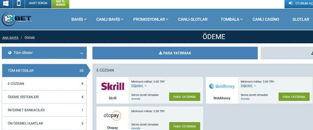 1xbet mobil canlı yardım