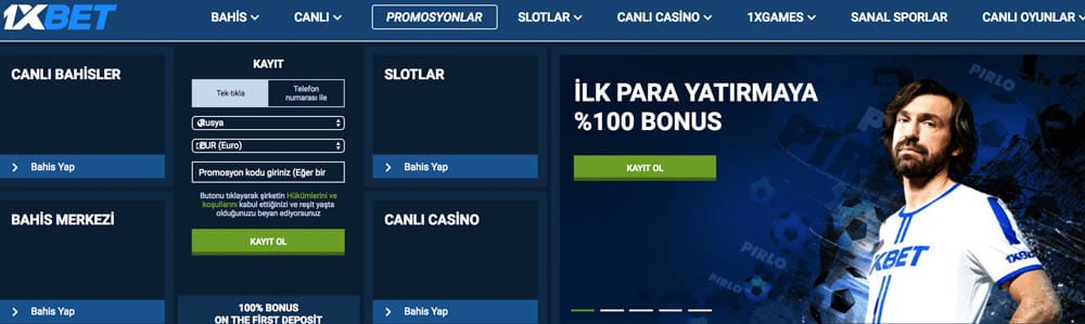 1xbet para cekme