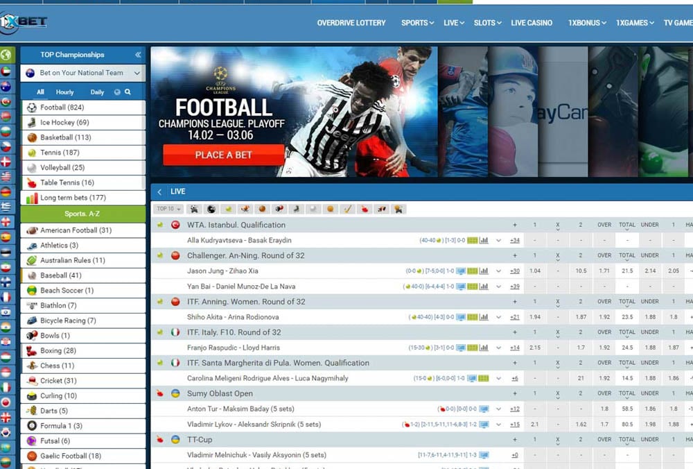 1xbet üye yorumları